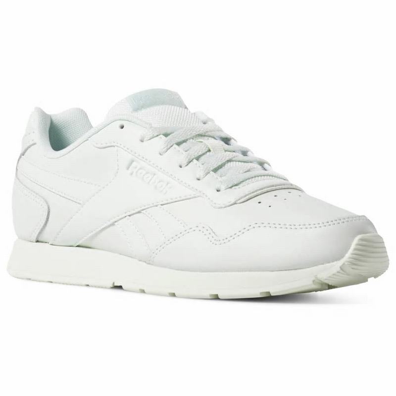 Tenisi Reebok Royal Glide Dama Albi Romania RL9539UX
